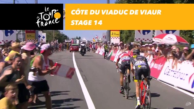 Côte du viaduc de Viaur - Étape 14 / Stage 14 - Tour de France 2017