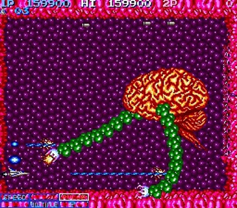 ライフフォース 沙羅曼蛇 / サラマンダ JAPAN ver.1CC/1CREDIT /100 ¥ ALL GAME.