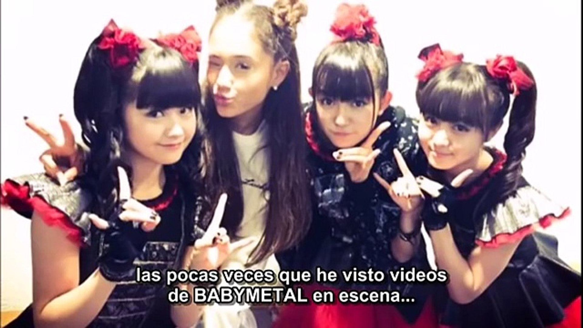 「BABYMETAL,so good!」Ariana Grande