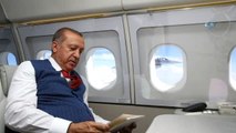 Cumhurbaşkanı Erdoğan'a F-16'lar Eşlik Etti