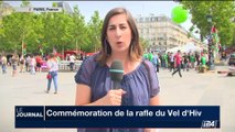 Commémoration de la rafle du Vel d'Hiv: manifestation à Paris contre la venue de Benjamin Netanyahou