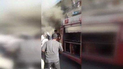 İdlib'te Fırında Çıkan Yangını İhh Ekipleri Söndürdü