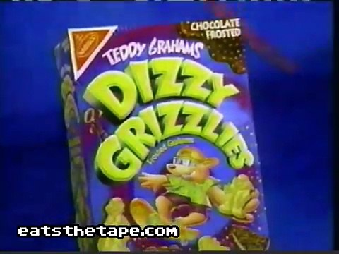 Teddy Grahams Dizzy Grizzlies Television Commercial 1996