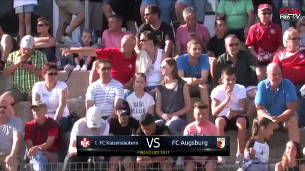 Augsburg 2:0 Kaiserslautern (Friendly Match 14 July 2017)