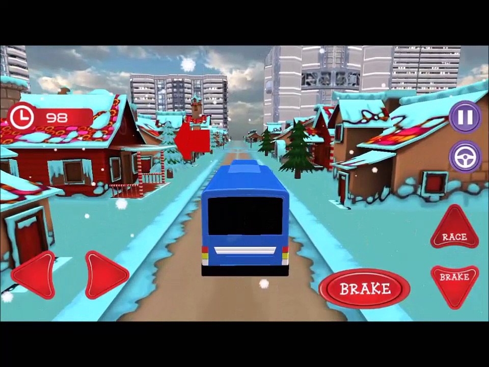 Best Kid Ice City Bus Driving PC Android Gameplay