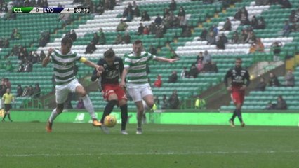 Match Amical - Celtic / OL - Amine Gouiri réalise l'enchaînement parfait pour le 4ème but ...