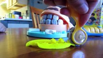 Dentiste docteur percer remplir amusement amusement jouer pâte à modeler examen les dents jouet jouets Doh n playset super