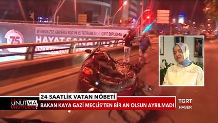 Bakan Kaya Gazi Meclis'ten Bir An Olsun Ayrılmadı