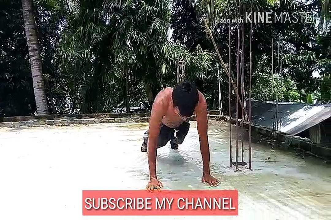 bodybuilding push ups at home ,push ups in a row ?just do this .30 second 40+push ups