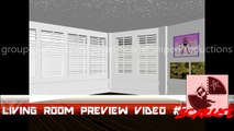 3DS MAX Living Room Video (Preview Video #3)