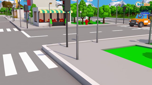 LEARN COLORS & Fun Color Cars w Cartoon for Kids Learning Video for Children Finger Family