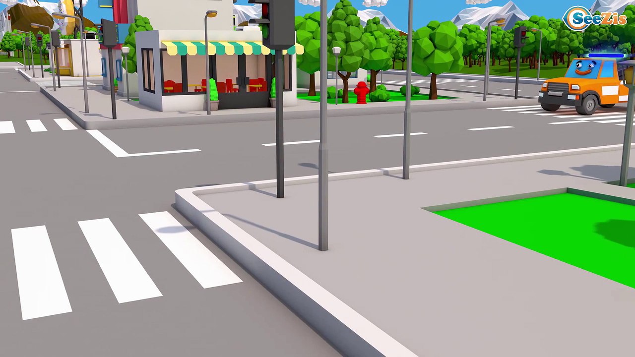 LEARN COLORS & Fun Color Cars w Cartoon for Kids Learning Video for Children Finger Family