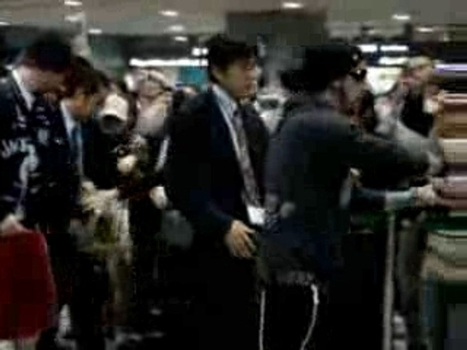 Nick and AJ oct.20 Narita airport in Japan