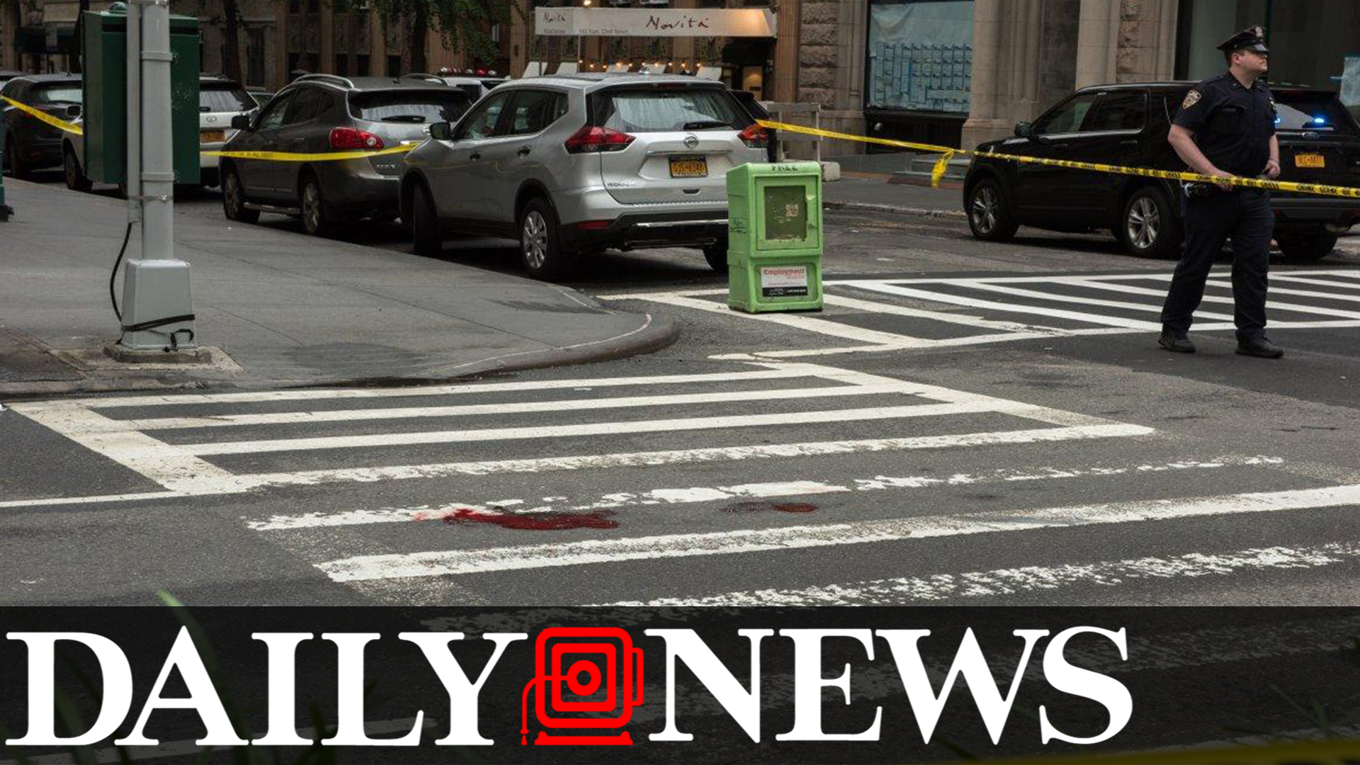 Half-naked man in street seriously injured in MTA bus hit-and-run