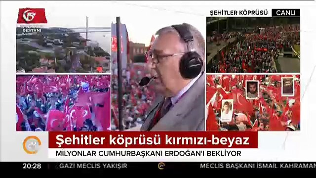 Milyonlarca vatandaş Cumhurbaşkanı Erdoğan'ı bekliyor!