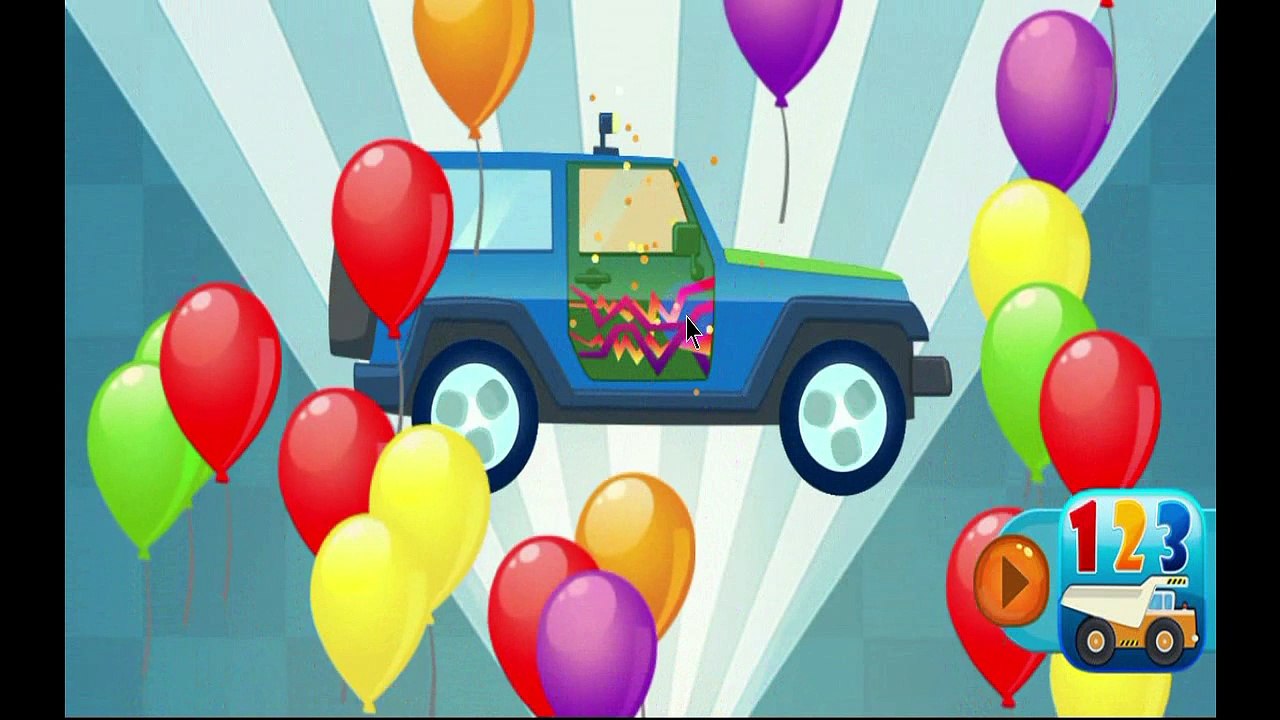 Машинки развивающий мультфильм. Машинки для дет...