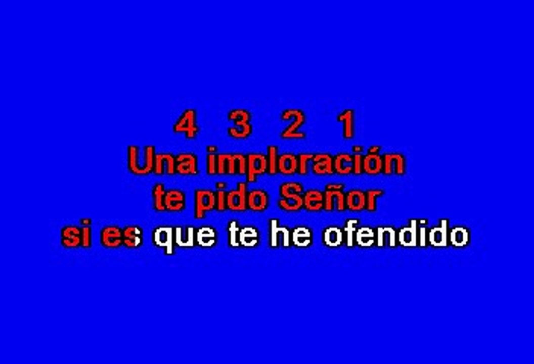Paquita La Del Barrio - Imploracion (Karaoke)