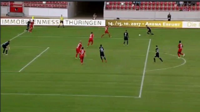 Valentin Stocker Goal HD - Rot-Weiss Erfurt 0-3 Hertha BSC 15.07.2017