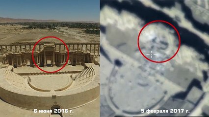 Palmyre | L'Etat Islamique a bien détruit le site avant de partir