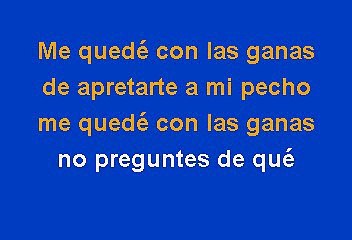 Pedro Fernandez - Me Quede Con Las Ganas (Karaoke)