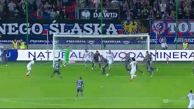 1-0 Dani Suárez Goal Poland Ekstraklasa - 15.07.2017 Gornik Zabrze 1-0 Legia Warszawa