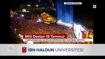 Cumhurbaşkanı Erdoğan İstiklal ve Demokrasi Mitinginde halkına sesleniyor