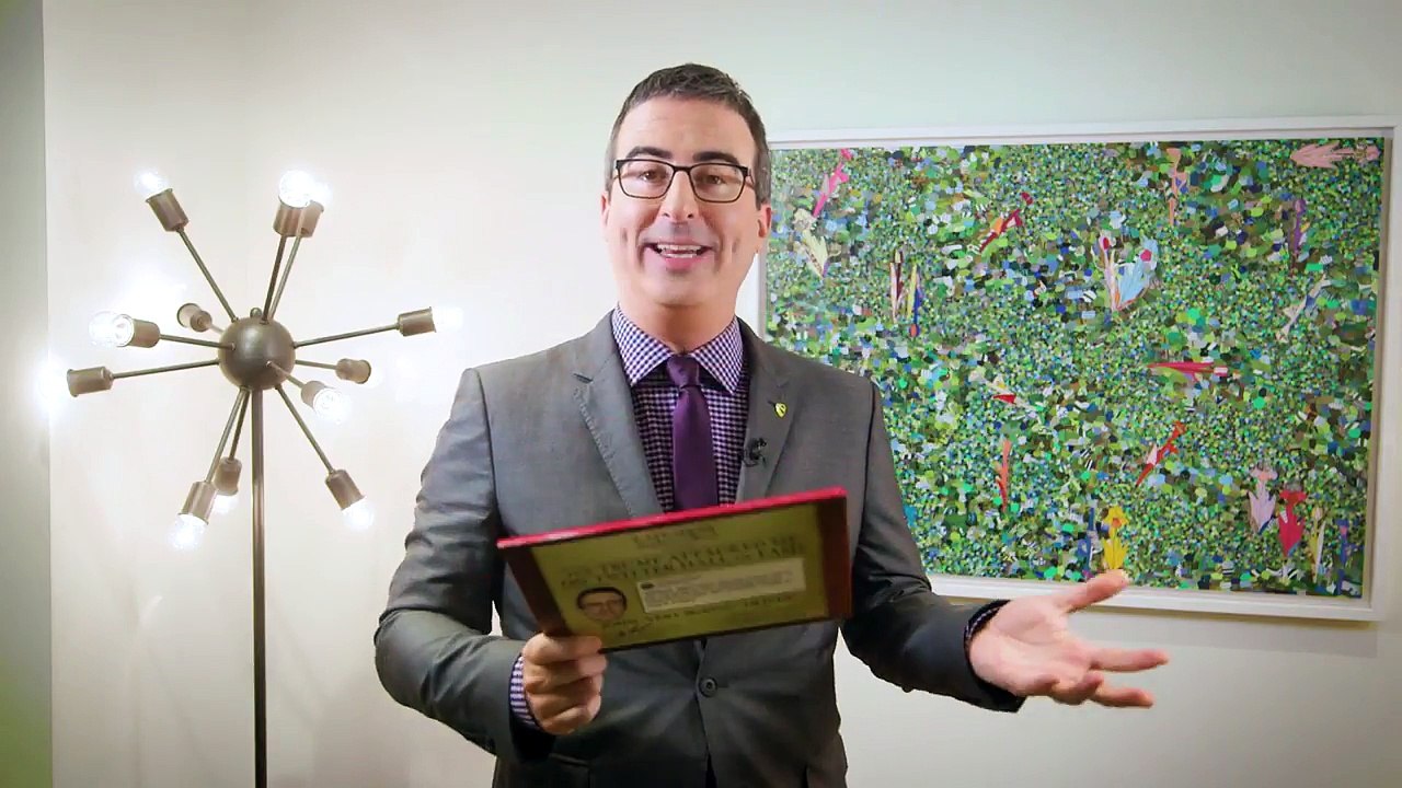 John Oliver Joins The 'Trump Attacked Me On Twitter' Hall Of Fame