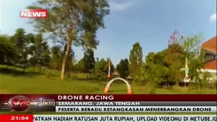 Libur Akhir Pekan, Beradu Ketangkasan Menerbangkan Drone
