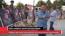 Özel Harekat şehitleri için anma töreni