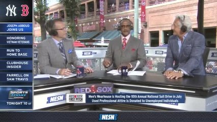 Red Sox First Pitch: Joseph Abboud Talks Fashion With Jim Rice, Tom Caon