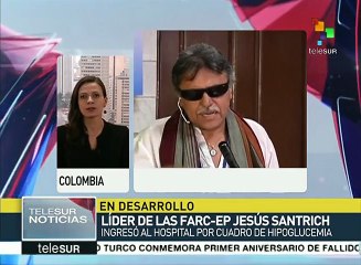 Colombianos protestan en solidaridad con Santrich y presos de FARC-EP