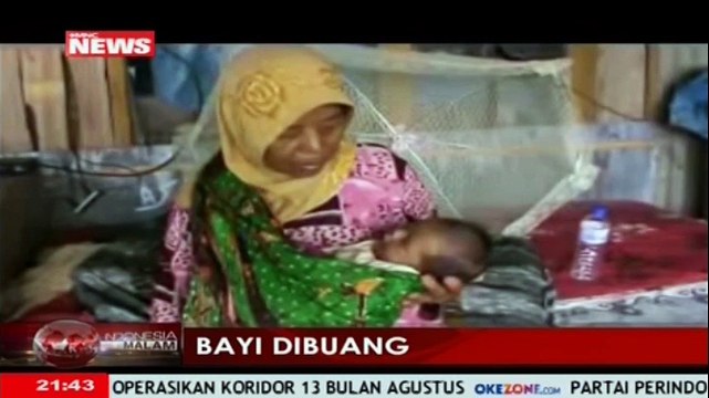 Bayi Laki-Laki ini Dibuang Karena Hubungan Gelap