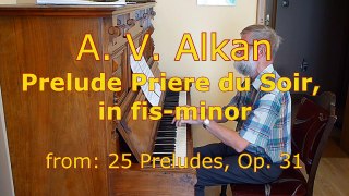 Alkan: Prelude fis minor