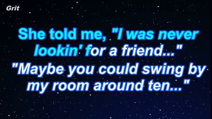 Don't - Ed Sheeran Karaoke Lyrics