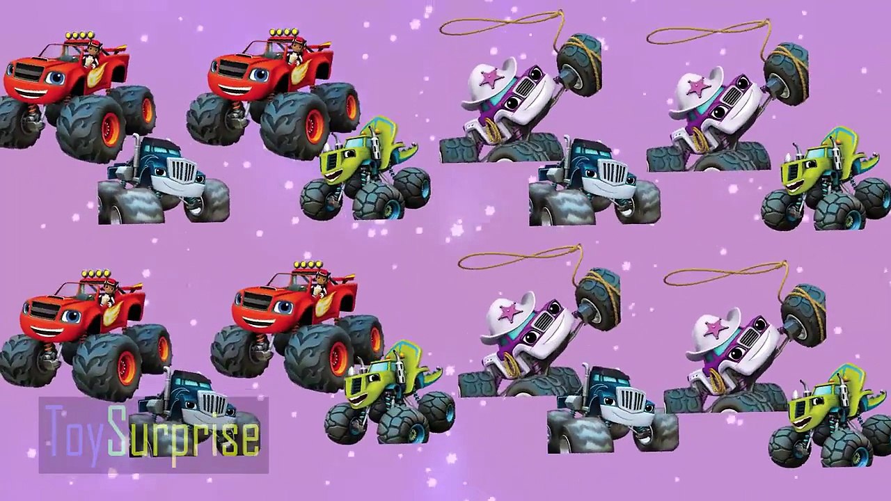 blaze and the monster machines en español. Aprende los patrones. Capitulo con juguetes de