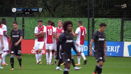 2-0 Klaas-Jan Huntelaar Goal - AFC Ajax 2-0 PAOK - 15.07.2017