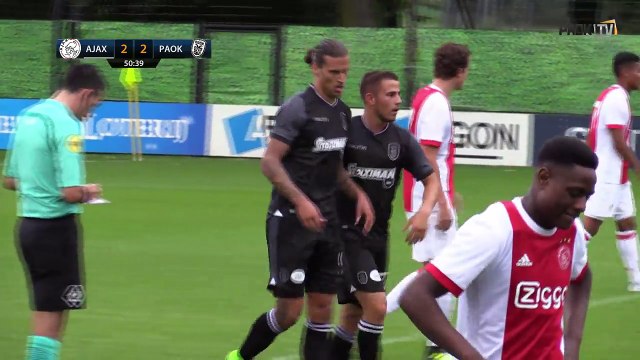 2-2 Το εντυπωσιακό γκολ του Αλεκσάνταρ Πρίγιοβιτς - Άγιαξ 2-2 ΠΑΟΚ - 15.07.2017