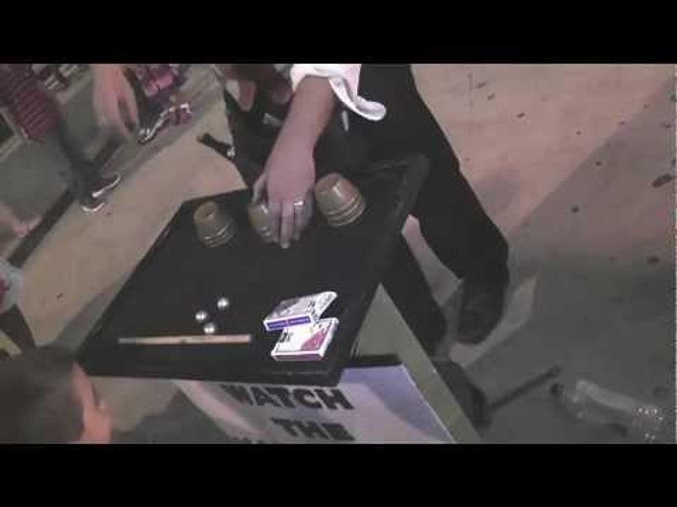 Cups and Ball Magic Trick