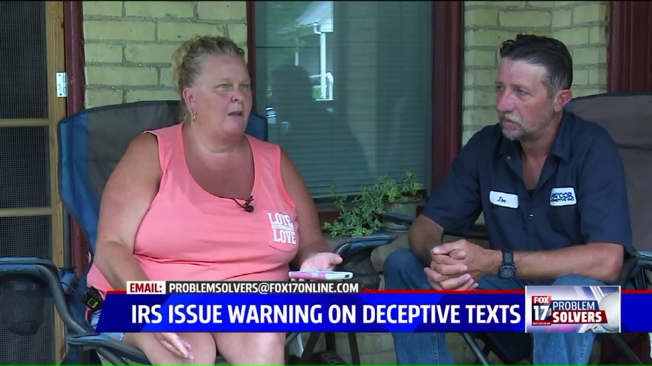 Couple Loses $500 After Responding to Fake IRS Text Message