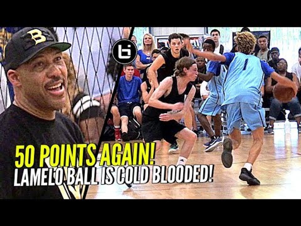 LaMelo Ball 51 Points vs LEGIT Australian Team!! Big Ballers vs San Antonio Spurs of AAU Basketball.