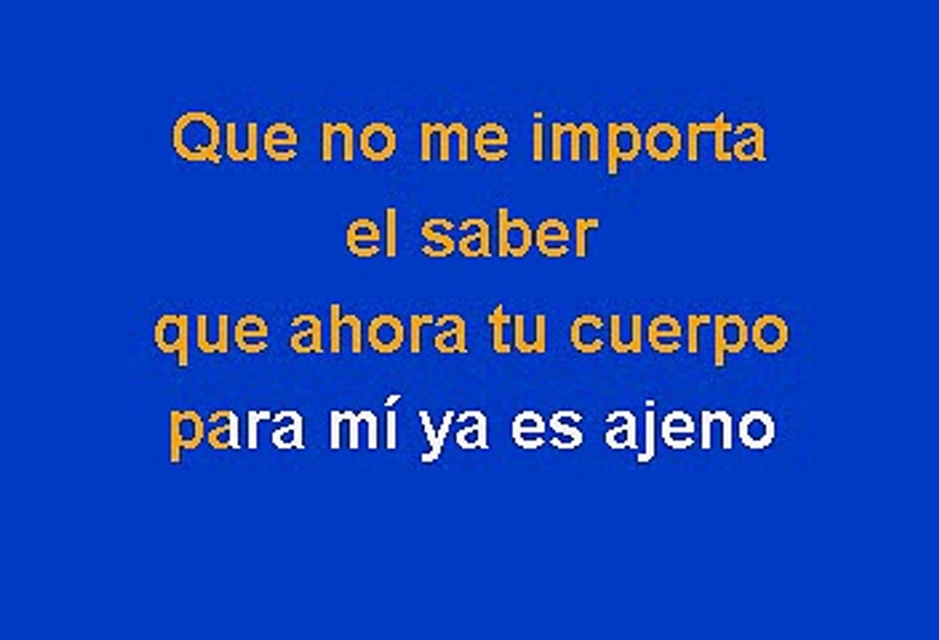 Pepe Aguilar - Que Bueno (Karaoke)