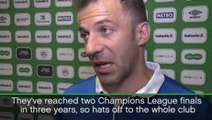 Del Piero proud of Juventus' European exploits