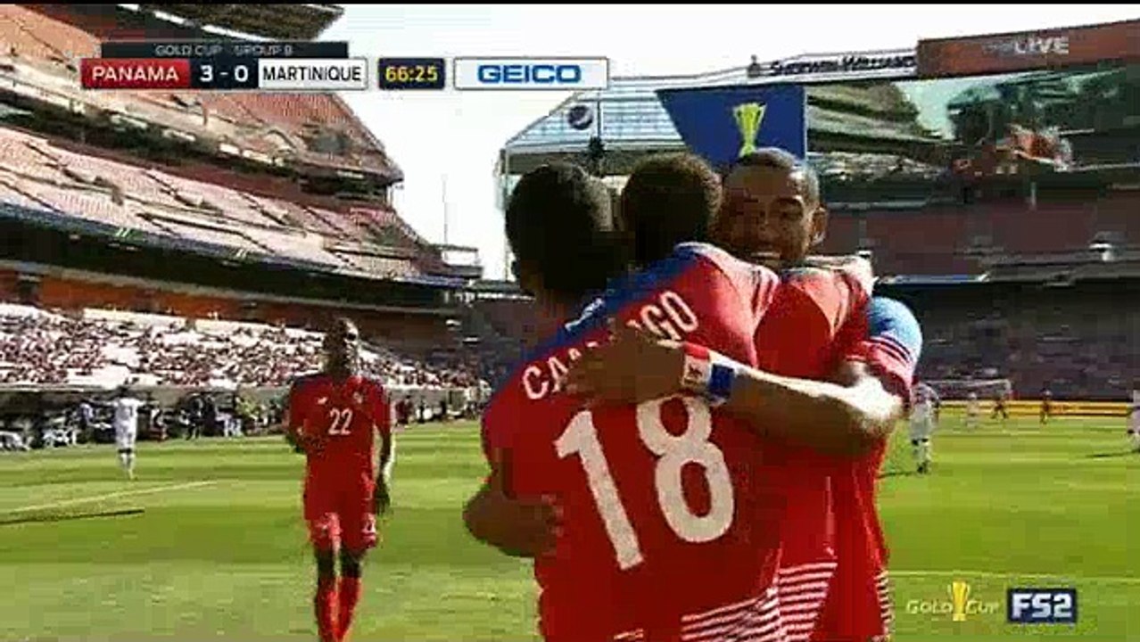 Gabriel Torres Goal HD - Panama 3-0 Martinique 15.07.2017