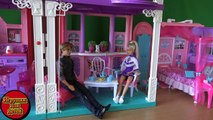Video y con las muñecas Barbie serie sobre la serie de Barbie 393 tirones familia se reunió en una comida campestre