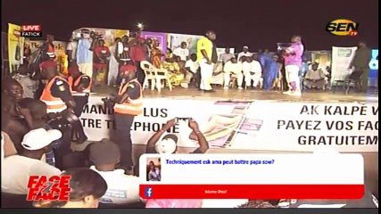 Face to face Ama Baldé Papa Sow