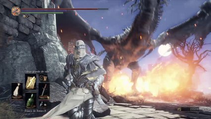 DARK SOULS™ III: Trovão VS Wyvern
