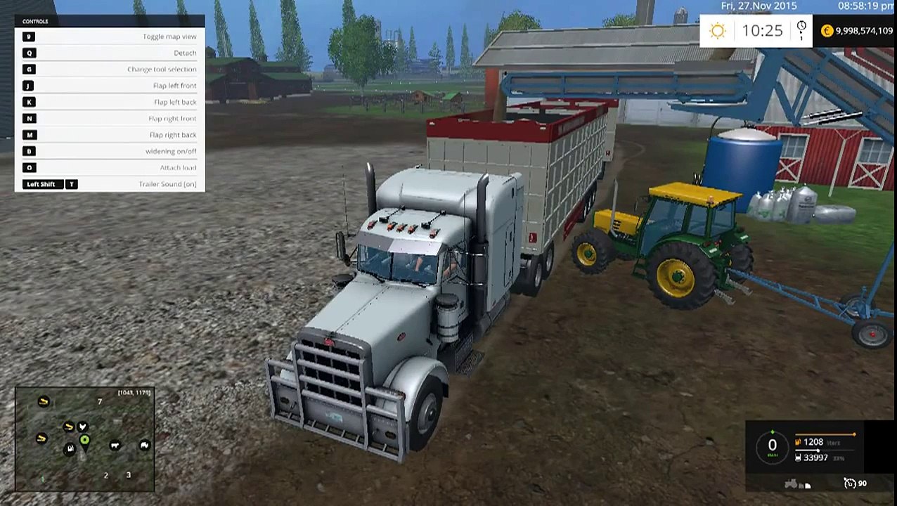 Farming Simulator 2015 MOD flexi semi trailer (ฉบับไทย)