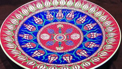 Handmade Handcraft Worldwide Ceramic Plate