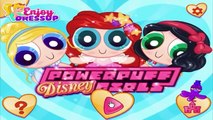 Cartoon Network Powerpuff Disney Girls Blossom, Bubbles & Buttercup Rapunzel, Elsa & Ariel