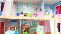 Maison de poupées gelé porc pâte à modeler Princesse jouets Peppa kidkraft disney mlp lps shopkins barbie